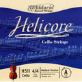 D'Addario Helicore Cello A String, 4/4 Size - Light