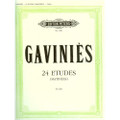 Gavinies: 24 Etudes (Matinees) - Violin Solo/Peters