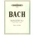Bach, JS: Concerto No. 1 in A Minor, BWV 1041 - Violin & Piano/Schreck/Peters