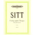 Sitt:  50 Daily Exercises For The Left-Hand, Op. 98 for Violin