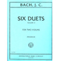 Bach, JC: Six Duets For Two Violins, Vol. 2