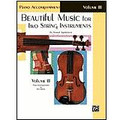 Applebaum: Beautiful Music For Two Strings, Piano Acc., Vol. 3