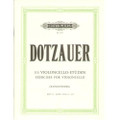 Dotzauer: 113 Studies For Solo Cello (Nos 35-62) Vol. 2/Peters