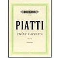 Piatti: 12 Caprices, Op. 25 For Cello/Peters