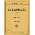 Piatti: 12 Caprices, Op. 25 For Cello/Intl