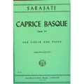 Sarasate: Caprice Basque, Op. 24 For Violin And Piano