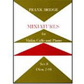 Bridge: Miniatures For Piano Trio, Set 3, Nos. 7-9/Stainer