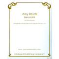 Beach, Amy: Barcarolle for Violin and Piano