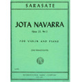 Sarasate: Jota Navarra, Op. 22, No. 2, Violin And Piano/Intl