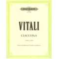 Vitali: Chaconne In G Minor, Violin & Piano/Peters