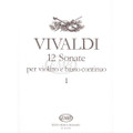 Vivaldi: 12 Sonatas For Violin, Vol. 1