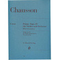 Chausson: Poeme, Op. 25 for Violin and Piano/Henle