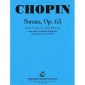 Chopin: Sonata, Op. 65 for Violin and Piano/Presser