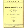 Paganini - Variations on the G String on Rossini's "Moses"