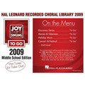 Hal Leonard Recorded Choral Library 2009 (Middle School Edition)