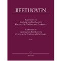 Cadenzas to Beethoven's Concerto Op. 61 - Violin Solo/Barenreiter