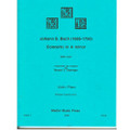 Bach, JS: Concerto No. 1 in A Minor, BWV 1041 - Violin & Piano/Dishinger