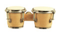 Bongo Drums Magnet - Natural Wood