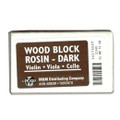 Dark Wood Block Rosin