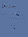 Sonatas for Piano and Clarinet (or Viola) Op. 120, Nos. 1 and 2 (Version for Clarinet and Piano)