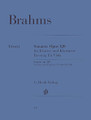 Sonatas for Piano and Clarinet (or Viola) op. 120, Nos. 1 and 2 (Version for Viola)