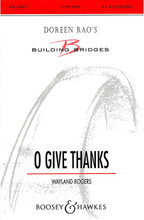 O Give Thanks (SA or TB). By Wayland Rogers (1941-). For Choral, Chorus, Piano (SA/TB). Building Bridges. 8 pages. Boosey & Hawkes #M051470877. Published by Boosey & Hawkes.
Product,52195,It's the Talk of the Town"