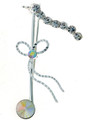 8th Note Assorted Rhinestone Brooch