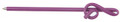 Jr. Bent G-Clef Pen - Purple