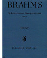 Schumann-Variations Op. 9: By Brahms