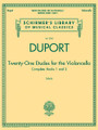 Duport - 21 Etudes for the Violoncello, Complete Books 1 & 2