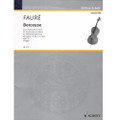 Faure: Berceuse In D Major, Op. 16 For Cello & Piano/Schott