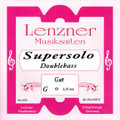 Lenzner Super Solo Bass A String - Plain Gut/Silver