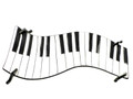 Keyboard Serving Platter