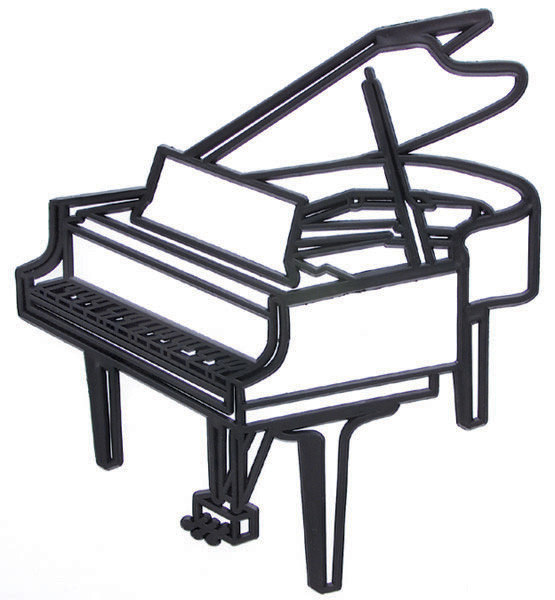 Grand Piano Silhouette - AudubonGrand Piano Silhouette - Audubon  