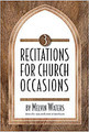 Recitations For Church Occasions No. 3