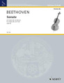 64 Vc Pft by Ludwig van Beethoven (1770-1827). Cello-Bibliothek (Cello Library). 60 pages. Schott Music #CB125. Published by Schott Music.