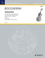 Concerto No. 2 in D Major, G. 479 (Cello and Piano). By Luigi Boccherini (1743-1805). Arranged by Walter Lebermann. For Cello, Piano (Cello). Cello-Bibliothek (Cello Library). Piano Reduction with Solo Part. 38 pages. Schott Music #CB113. Published by Schott Music.