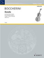 Rondo. (Cello and Piano). By Luigi Boccherini (1743-1805). For Cello. Cello-Bibliothek (Cello Library). 12 pages. Schott Music #CB26. Published by Schott Music.