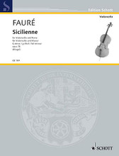 Sicilienne Op. 78 in G Minor. (for Cello and Piano). By Gabriel Faure (1845-1924) and Gabriel Faur. For Cello. Cello-Bibliothek (Cello Library). 16 pages. Schott Music #CB189. Published by Schott Music.
Product,53306,Sinfonia F Major"