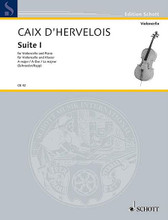 Suite 1 A Major. (Cello and Piano). By Louis de Caix. For Cello. Cello-Bibliothek (Cello Library). 16 pages. Schott Music #CB42. Published by Schott Music