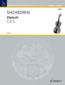 Diptych. (Violin Solo). By Rodion Shchedrin (1932-). For Violin (Violin). Violin-Bibliothek (Violin Library). Book only. 8 pages. Schott Music #VLB111. Published by Schott Music