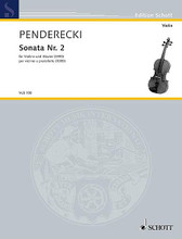 Sonata No. 2. (for Violin and Piano). By Krzysztof Penderecki (1933-). For Piano, Violin. Violin-Bibliothek (Violin Library). 76 pages. Schott Music #VLB100. Published by Schott Music.
Product,53343,Sonata in B Minor"