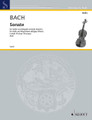 Sonata in B Minor. (for Violin and Basso Continuo). By Carl Philipp Emanuel Bach (1714-1788). For Violin, Basso Continuo, Piano Accompaniment. Violin-Bibliothek (Violin Library). 38 pages. Schott Music #VLB3. Published by Schott Music.