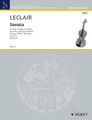Sonata in D Major, Op. 9/3. (for Violin and Basso Continuo). By Jean-Marie Leclair (1697-1764). For Violin, Basso Continuo. Violin-Bibliothek (Violin Library). 31 pages. Schott Music #VLB15. Published by Schott Music.