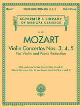 Violin Concertos Nos. 3, 4, 5. (for Violin and Piano Reduction). By Wolfgang Amadeus Mozart (1756-1791). For Piano, Violin. String. 104 pages. G. Schirmer #LB2055. Published by G. Schirmer.
Product,53365,In Tune Magazine - January 2013 Volume 10 No. 4"