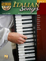 Italian Songs. (Accordion Play-Along Volume 5). By Various. For Accordion. Accordion Play-Along. Softcover with CD. 48 pages. Published by Hal Leonard.

The Accordion Play-Along series features custom accordion arrangements with CD tracks recorded by a live band (accordion, bass and drums). There are two audio tracks for each song – a full performance for listening, plus a separate backing track which lets you be the soloist! The CD is playable on any CD player, and is also enhanced so Mac and PC users can adjust the recording to any tempo without changing the pitch! This volume features 8 songs: La Sorella • La Spagnola • Mattinata • 'O Sole Mio • Oh Marie • Santa Lucia • Tarantella • Vieni Sul Mar.