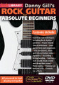 Rock Guitar for Absolute Beginners. For Guitar. Lick Library. DVD. Lick Library #RDR0435. Published by Lick Library.

This superb DVD includes a selection of easy to absorb lessons that are designed to teach the beginner guitarist some of the essential basics of rock guitar playing. You will learn some essential guitar techniques such as string bending, hammer on and pull off, sliding, and vibrato that can also be used in other styles of guitar playing like jazz and metal. This DVD includes: essential rock techniques (including rock rhythm patterns) • power chords and chord inversions • lead guitar licks and sequences • pentatonic, blues and natural minor scales • dynamics • accenting • string bending • getting a rock sound, clean sound and distortion sound • palm muting • hammer-ons and pull-offs • tremolo bar effects.