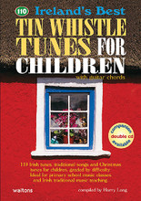 110 Ireland's Best Tin Whistle Tunes for Children (with Guitar Chords). Edited by Harry Long. For Tinwhistle, Pennywhistle (TIN WHISTLE). Waltons Irish Music Books. Softcover. 48 pages. Hal Leonard #WM1378. Published by Hal Leonard.

110 of the best tunes in any tin whistle player's repertoire, specially chosen and arranged by one of Ireland's top players and teachers and graded by difficulty for everyone from the beginner to advanced player.

The tunes in this collection were specifically selected to suit the younger player. With well-known songs, hymns and carols, as well as reels and jigs, polkas and slides, airs and hornpipes, this collection will build up a fine repertoire of tunes for the budding tin whistle player. Songs include: Amazing Grace • Baa Baa Black Sheep • Drowsy Maggie • Eleanor Plunkett • The Happy Polka • Jack and Jill • London Bridge • Mary Had a Little Lamb • The Scattery Island Slide • Sonny's Mazurka • The Star of the County Down • This Old Man • Yankee Doodle • and more.