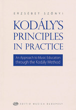 Kodály's Principles in Practice. (An Approach to Music Education through the Kodály Method). Composed by Zoltan Kodály. EMB. Softcover. 89 pages. Editio Musica Budapest #Z14804. Published by Editio Musica Budapest.

Includes: extracts from statements and observations on music education made by Zoltán Kodály, historical roots of Hungarian music education in other European pedagogical systems, the role of singing and folk-song, arrangement by age-groups, the teaching of specific elements (form, harmony, transposition, writing), the Kodály method applied to the teaching of instruments.