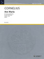 Ave Maria (Medium Voice and String Orchestra Study Score). By Peter Cornelius (1824-1874). Arranged by Wolfgang Birtel. For String Orchestra, Medium Voice (Study Score). Schott. Softcover. 4 pages. Schott Music #ED21318. Published by Schott Music.

Mainz composer Peter Cornelius (1824 - 1874) described himself as a “poet-composer,” devoting himself equally to composing and writing throughout his life. Ave Maria is suitable for performance in concerts or church. Based on the 1930 first edition.